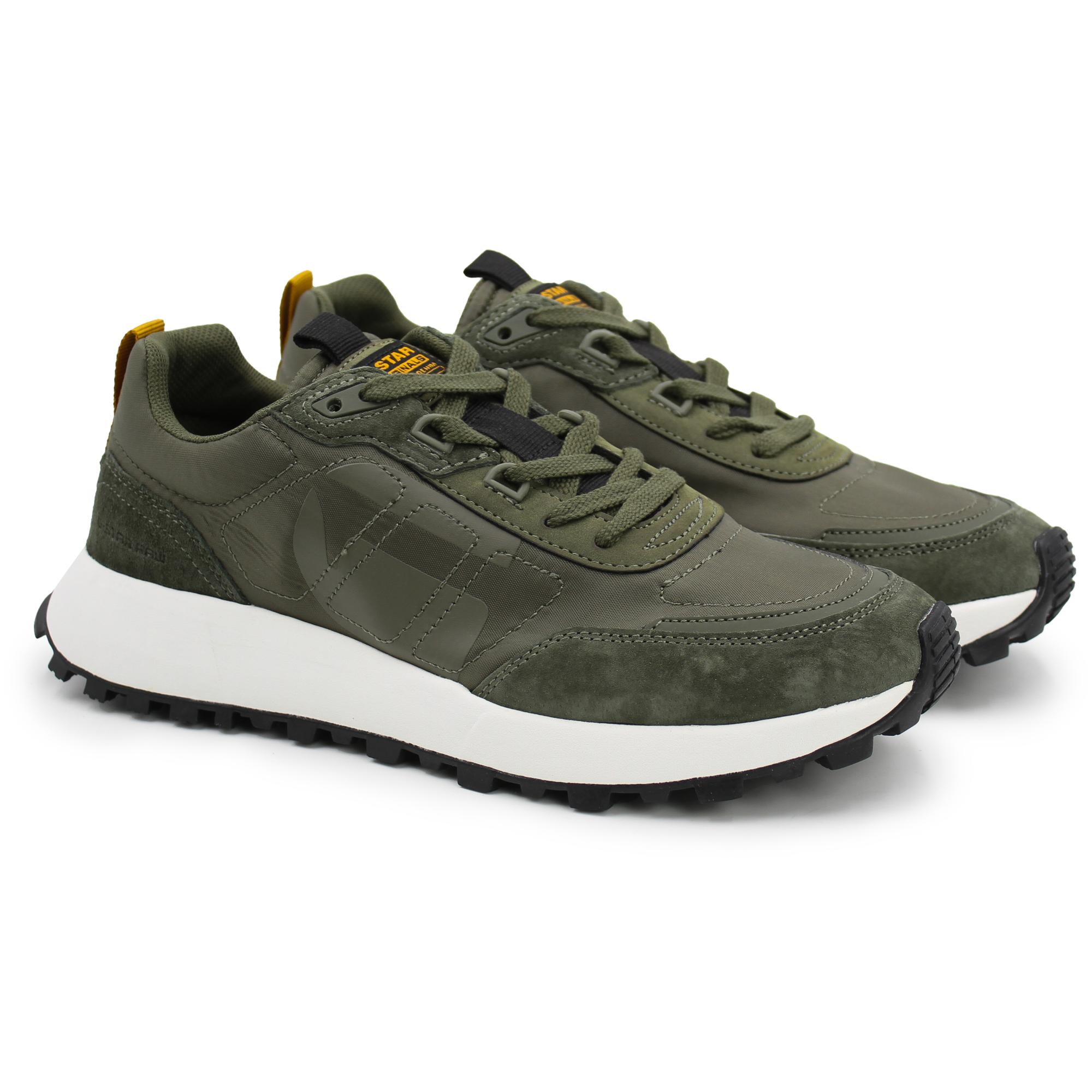 

Кроссовки мужские G-Star Raw THEQ RUN LGO MTC M хаки 46 EU, THEQ RUN LGO MTC M