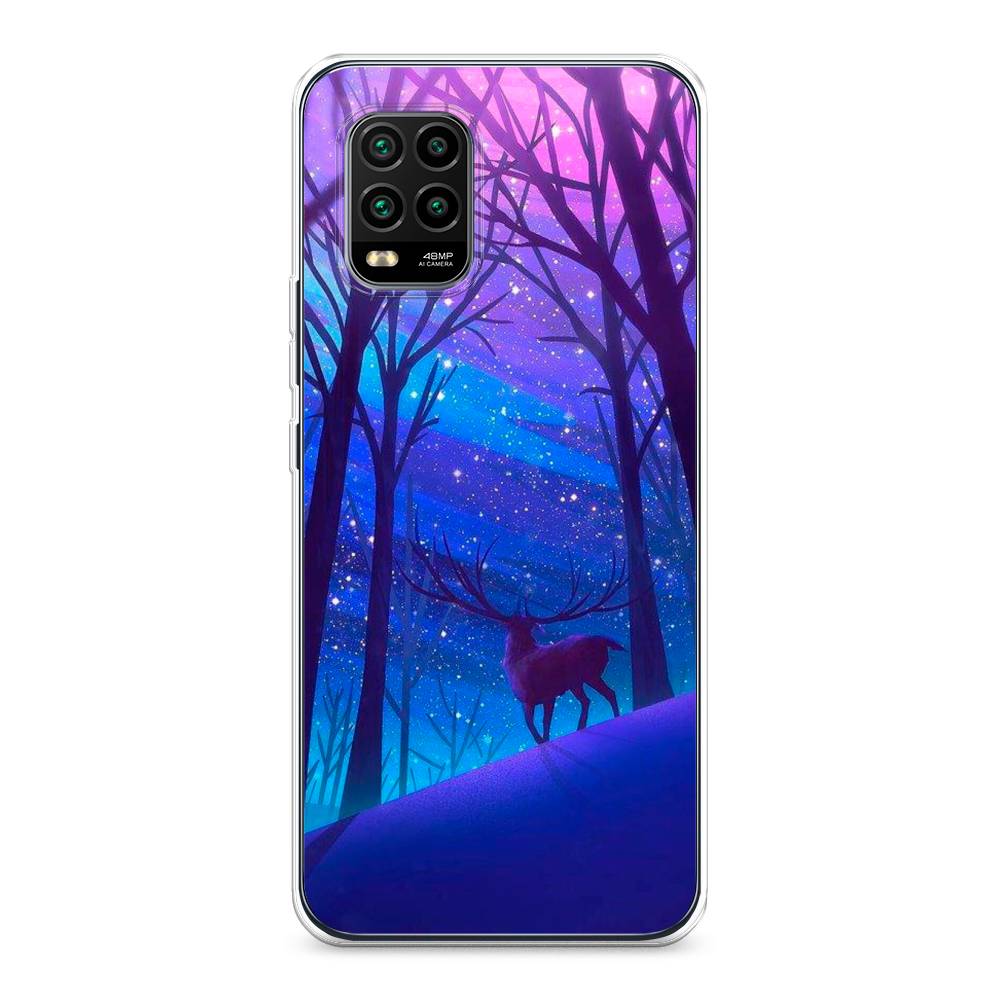 

Чехол Awog на Xiaomi Mi 10 Lite "Северный олень", Разноцветный, 38550-2