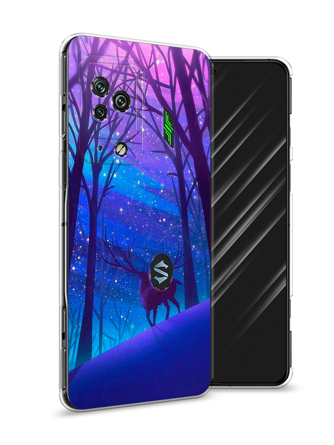 

Чехол Awog на Xiaomi Black Shark 5 Pro "Северный олень", Разноцветный, 314150-2