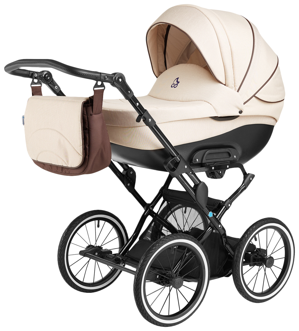 

Коляска 3 в 1 Оlivia Classic Beige Noordline, Оlivia Classic