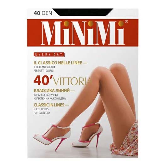 

Колготки женские Minimi Basic черные, Черный