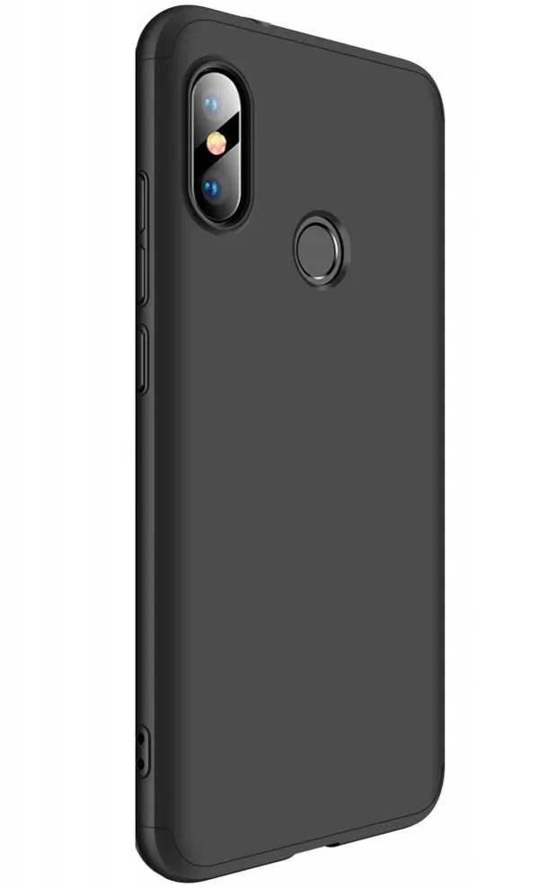 

Двухсторонний чехол GKK LikGus 360° для Xiaomi Mi 8 SE с защитными вставками, Черный