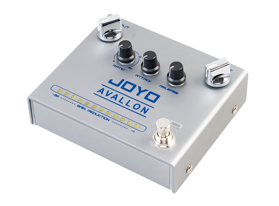

R-19 Avallon Педаль эффектов, Joyo, Серебристый