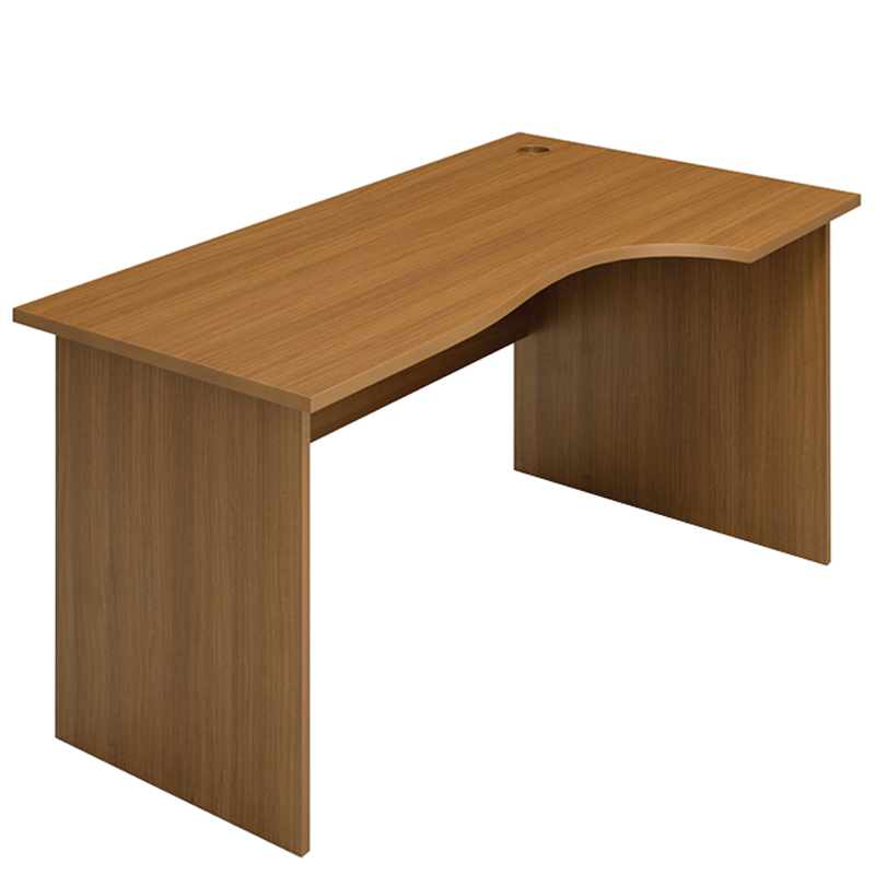 

Стол письменный угловой правосторонний, 1400*900/700*750, Стиль/Орех
