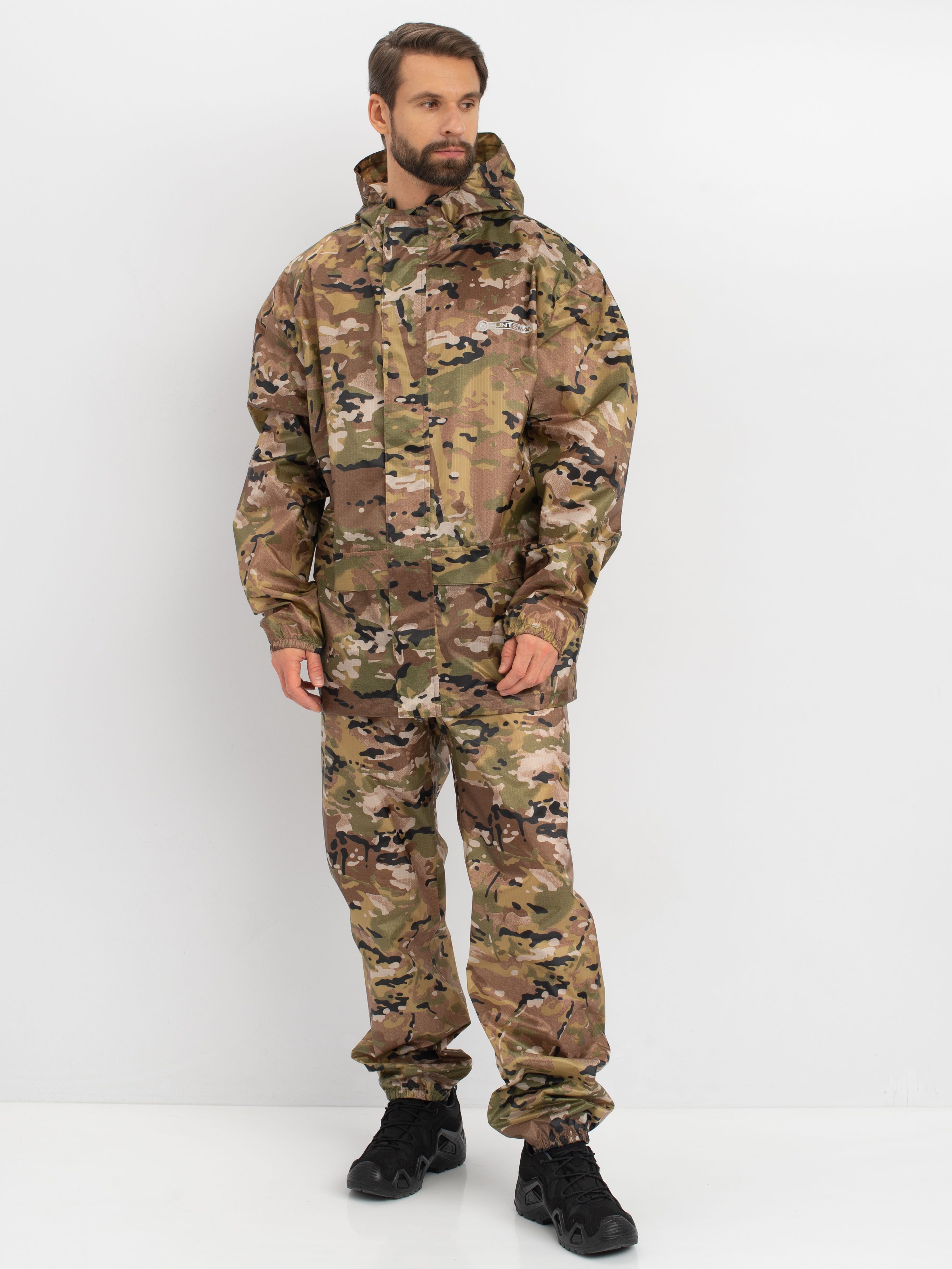 

Костюм Huntsman ВВЗ Склон-2 ткань Таффета (3000мм) цвет Мультикам 52-54/182, Зеленый;коричневый, ВВЗ Склон-2