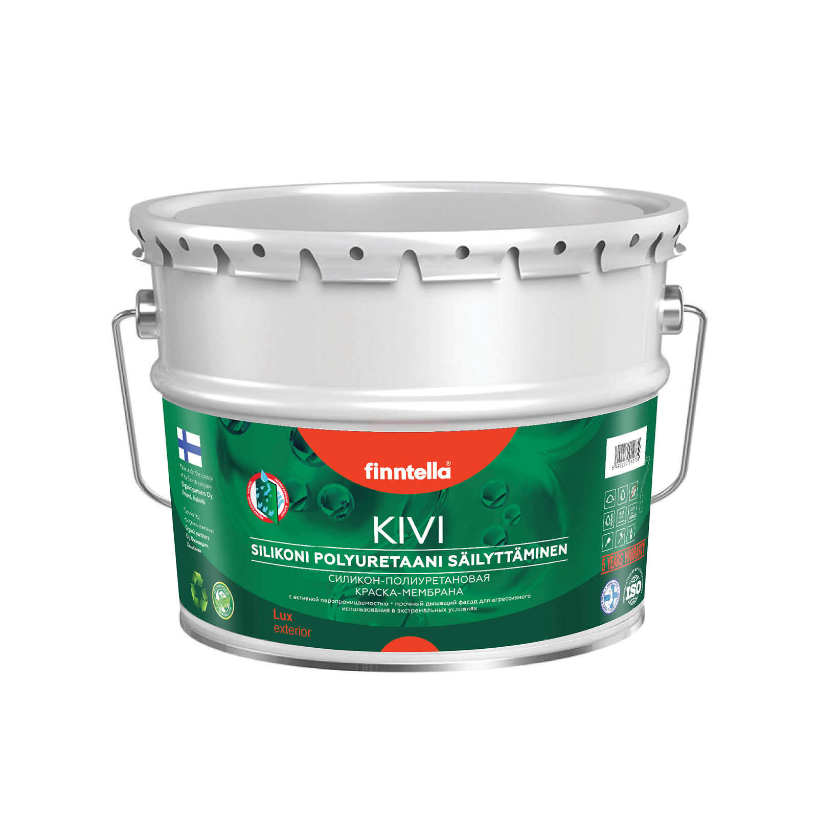 

Краска KIVI, RANTA бежевый, 9л, KIVI для фасада цветная