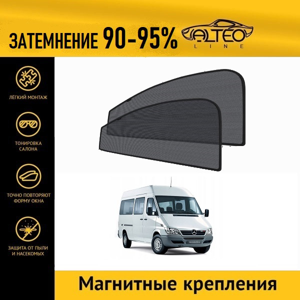 

Автошторки ALTEO PREMIUM на Mercedes-Benz Sprinter Classic (1995-2006)