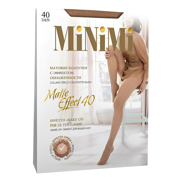 

Колготки женские Minimi Basic бежевые, Бежевый