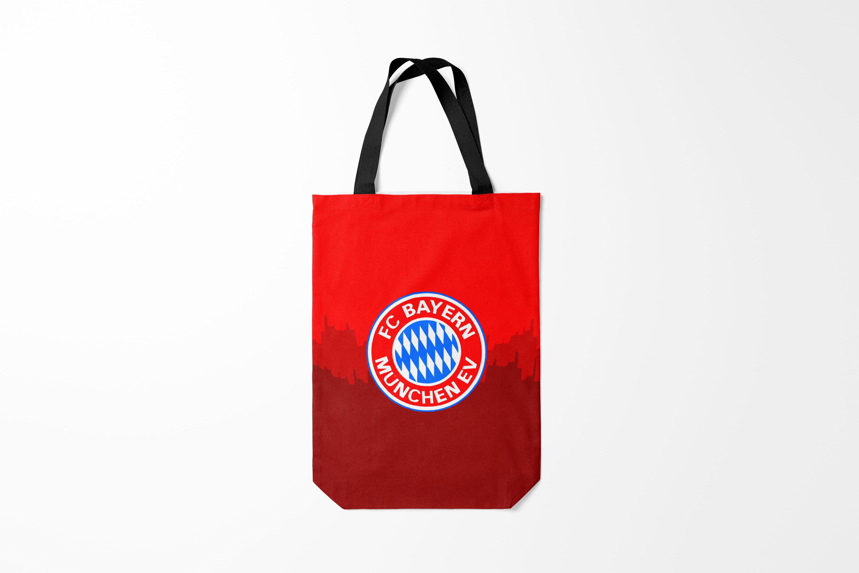 

Сумка шoппер унисекс Burnettie Bayern Munchen FC 2018 Paints, красный, Bayern Munchen FC 2018 Paints