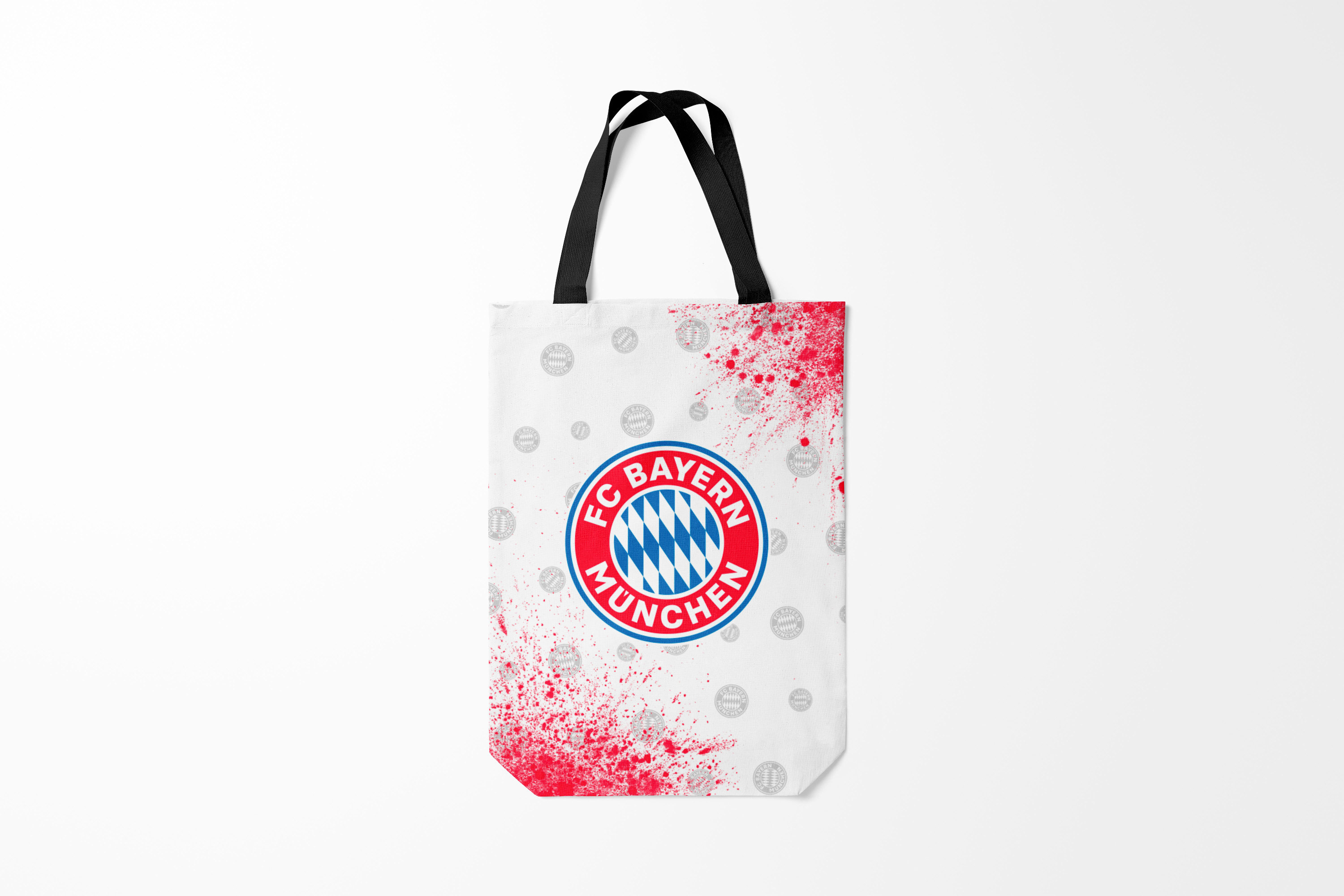 

Сумка шoппер унисекс Burnettie Bayern Munchen FC БАВАРИЯ, белый, Bayern Munchen FC БАВАРИЯ