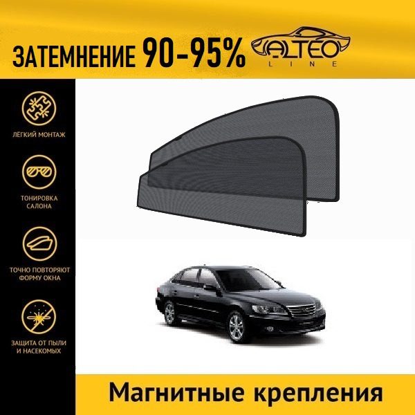

Автошторки ALTEO PREMIUM на Hyundai Grandeur 4 рестайлинг (TG) седан (2009-2011)