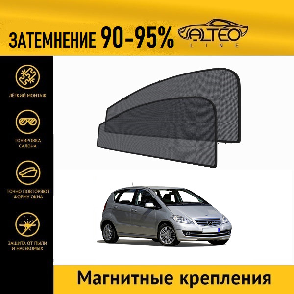 

Автошторки ALTEO PREMIUM на Mercedes-Benz A-Class (W169) рестайлинг (2008-2012)