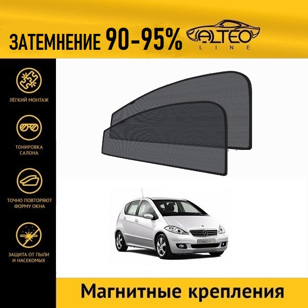 

Автошторки ALTEO PREMIUM на Mercedes-Benz A-Class (W169) (2004-2008)