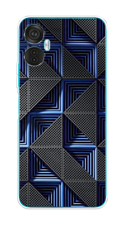 

Чехол на Itel Vision 5 Plus "IBM", Серый;синий, 3201150-3