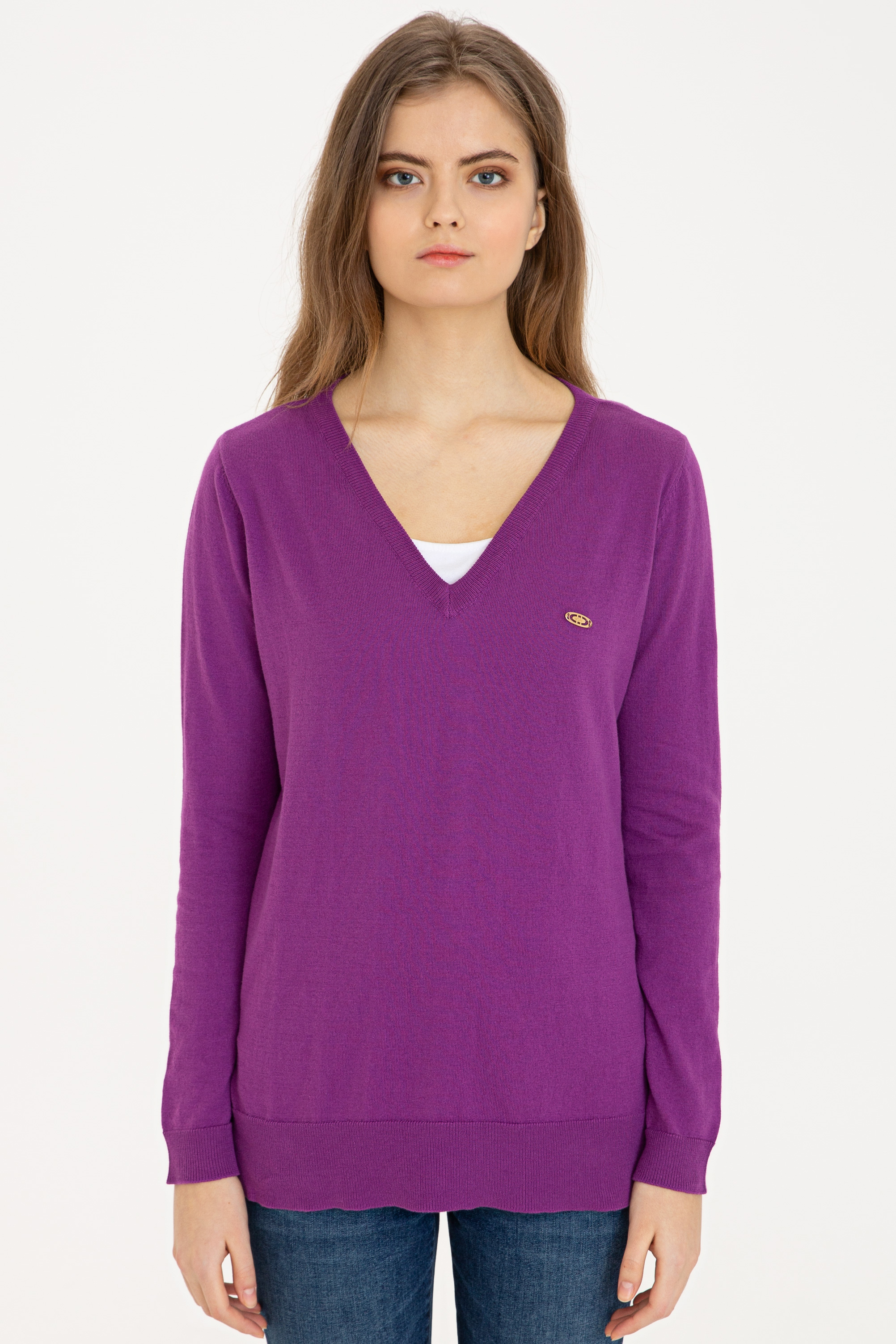 

Пуловер женский U.S. POLO Assn. G082SZ0TK0ORINAV фиолетовый 2XS, G082SZ0TK0ORINAV