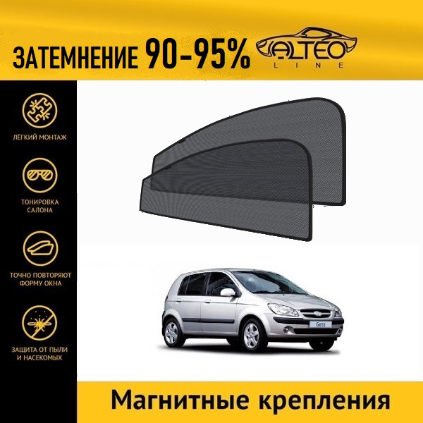 

Автошторки ALTEO PREMIUM на Hyundai Getz (2002-2011)