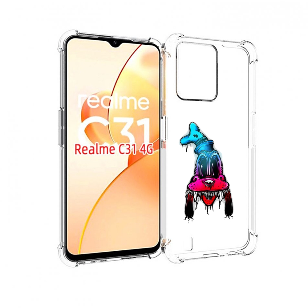 

Чехол MyPads Гуффи для OPPO Realme C31, Прозрачный, Tocco