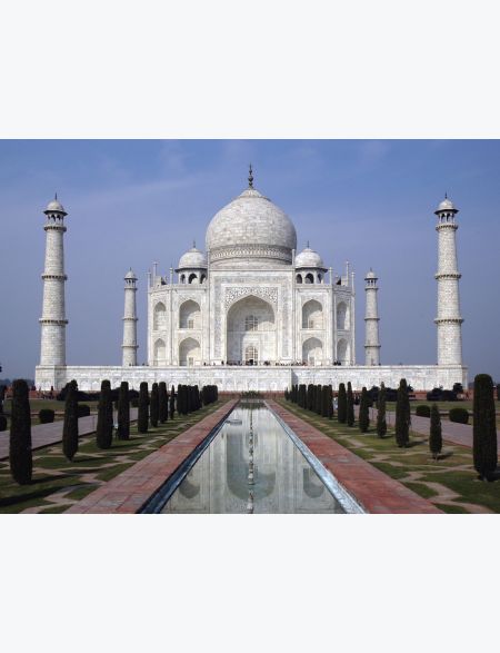 

Алмазная мозаика без подрамника Тадж-Махал, 130x100 см, 27 цветов, 54751, РА-060