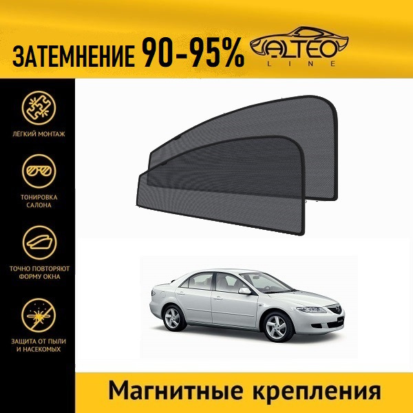 

Автошторки ALTEO PREMIUM на Mazda Atenza (GG) (2002-2007) седан