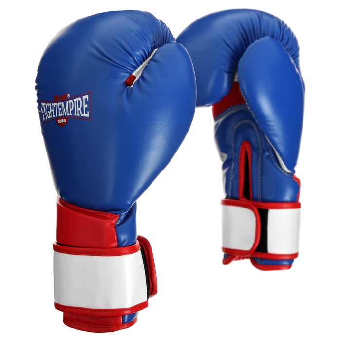 

Перчатки боксёрские FIGHT EMPIRE, ELITE, 14 унций, Белый;красный;синий