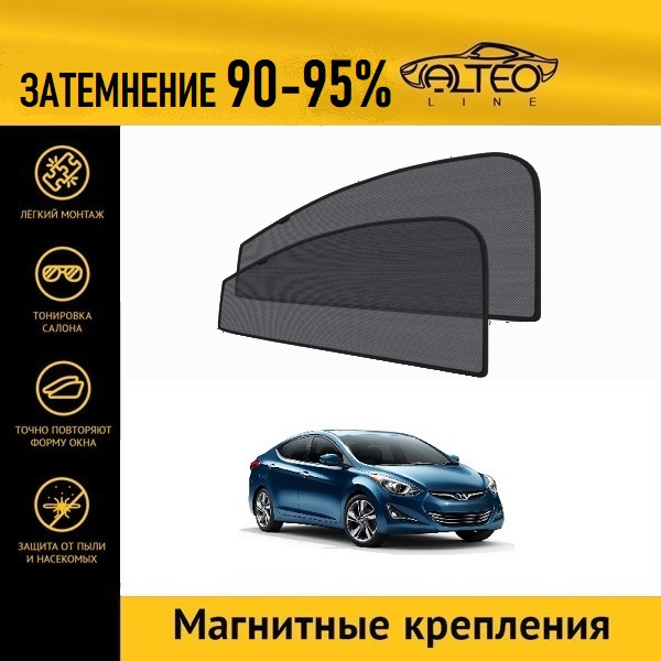 

Автошторки ALTEO PREMIUM на Hyundai Elantra 5 седан (MD) (2010-2016)