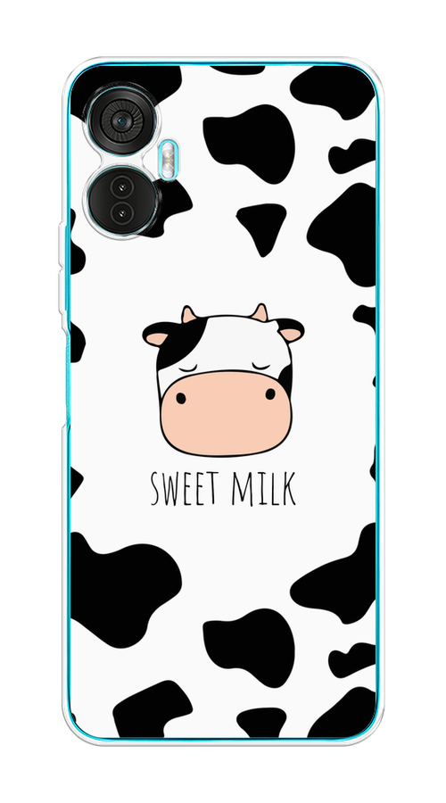

Чехол на Itel Vision 5 Plus "Sweet milk", Розовый;белый;черный, 3201150-1