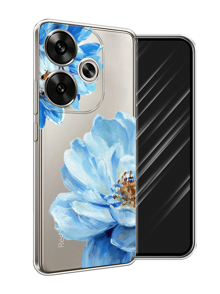 

Чехол Awog на Xiaomi Redmi Turbo 3 "Голубые клематисы", Голубой, 322150-1