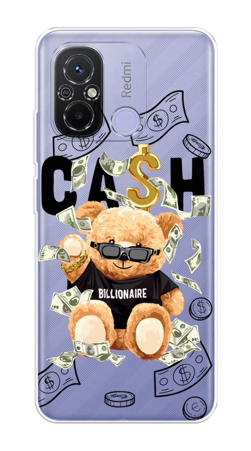 

Чехол на Poco C55 "Big cash", Черный;серый;бежевый, 318250-6