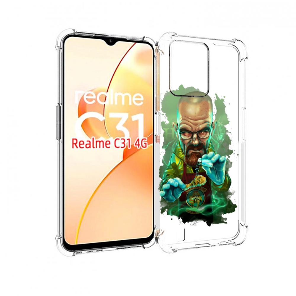 

Чехол MyPads повар для OPPO Realme C31, Прозрачный, Tocco