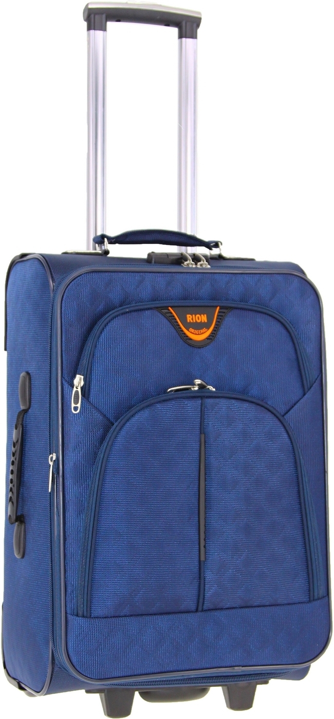 

Чемодан унисекс RION+ R411 синий, 61x37x25 см, R411