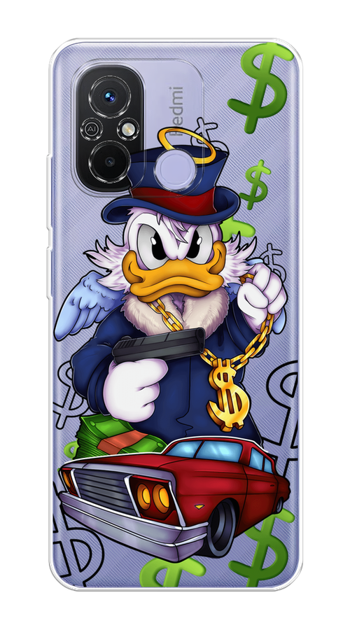 

Чехол на Poco C55 "Scrooge McDuck with a Gold Chain", Красный;синий;белый, 318250-6