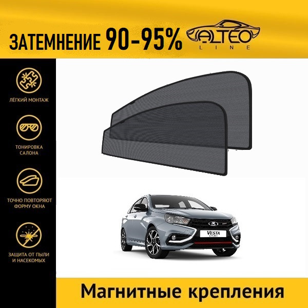 Автошторки ALTEO на LADA Vesta Спорт (2018-н.в)