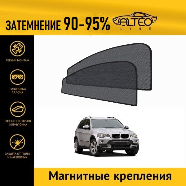 

Автошторки ALTEO PREMIUM на BMW X5 (E70) (2006-2010)
