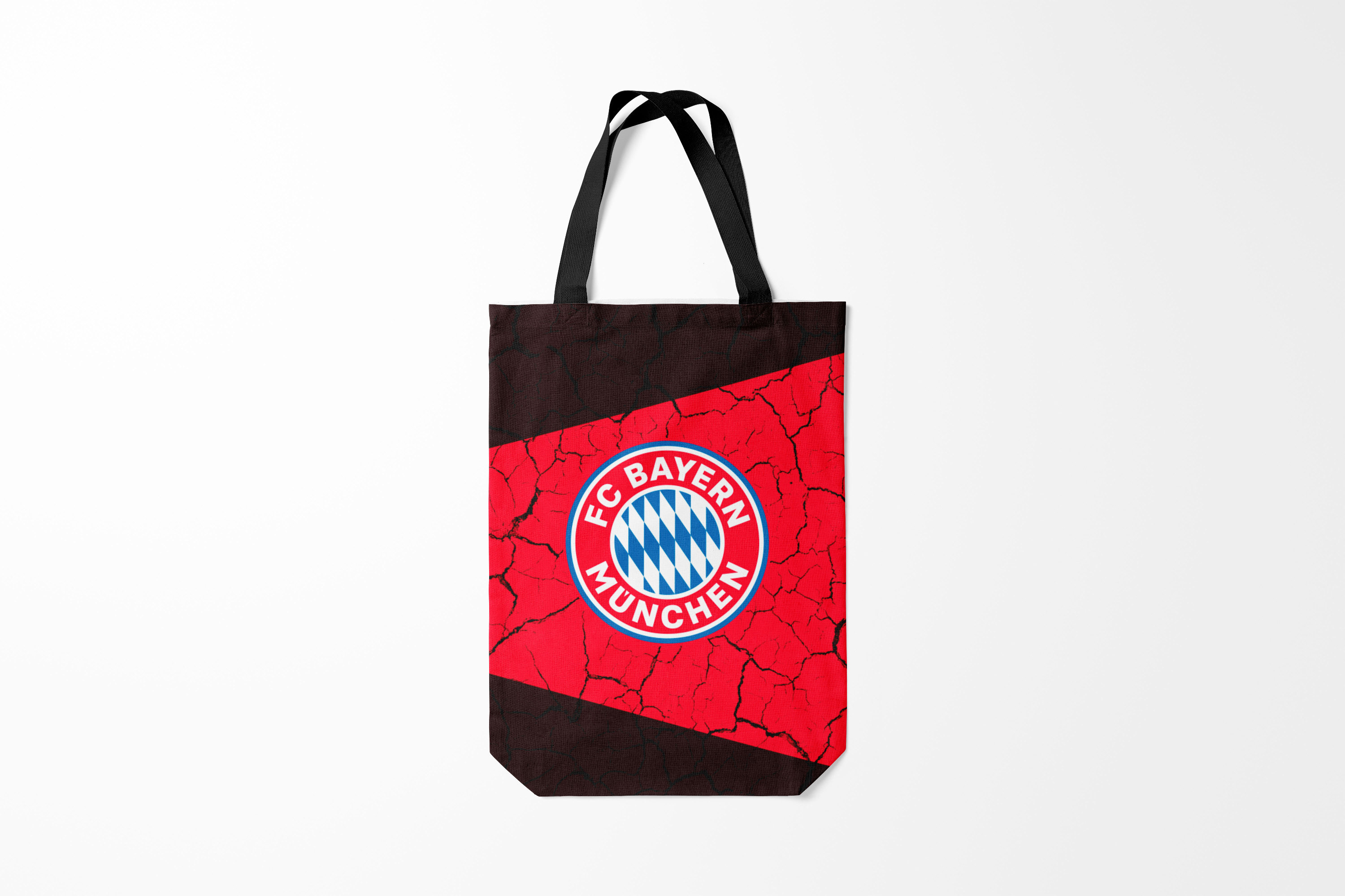 

Сумка шoппер унисекс Burnettie Bayern Munchen FC БАВАРИЯ, черный, Bayern Munchen FC БАВАРИЯ