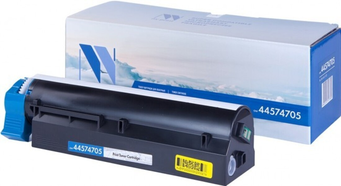 Картридж для лазерного принтера NV PRINT (NV-44574705) черный, совместимый