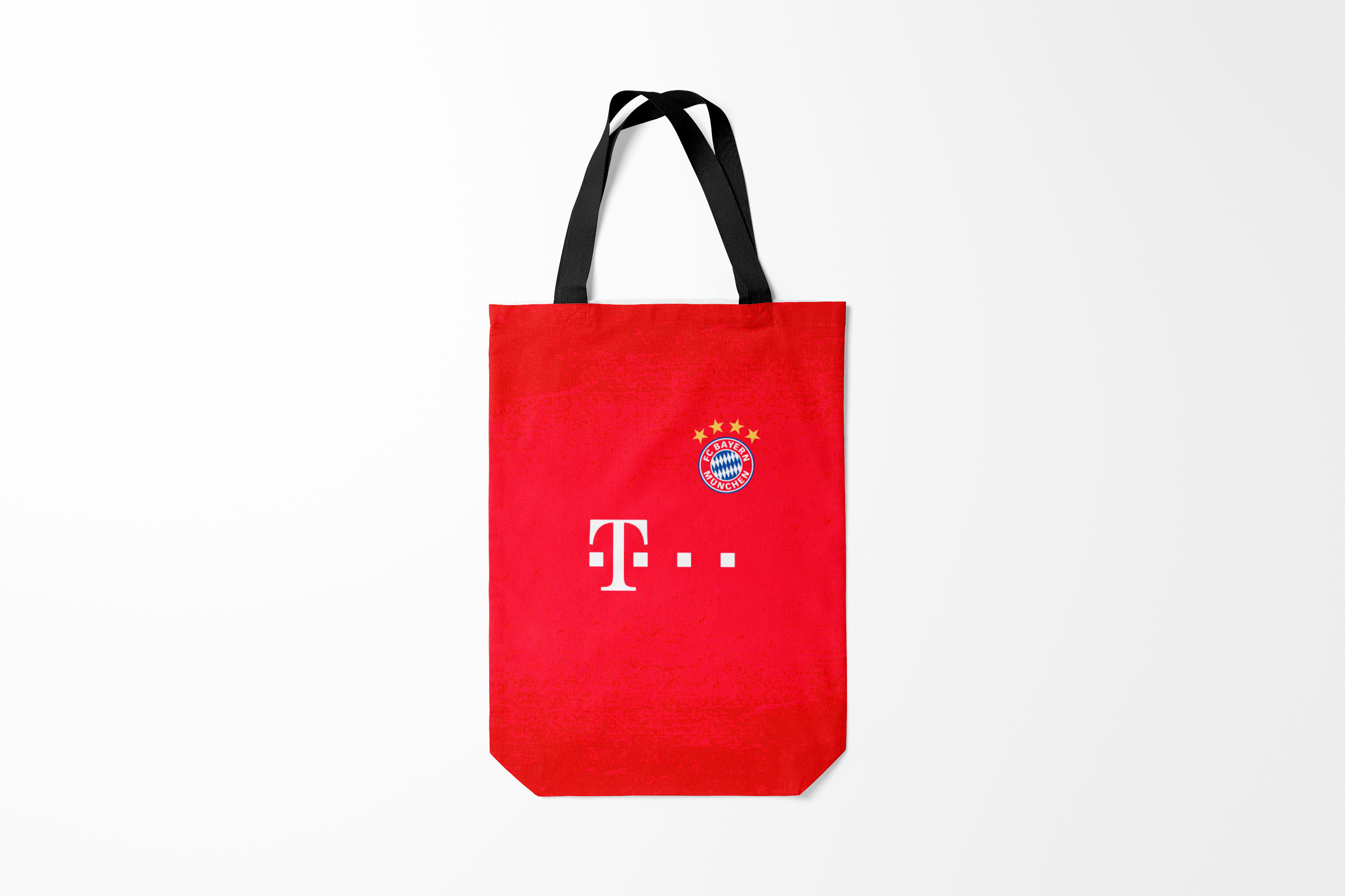

Сумка шoппер унисекс Burnettie Bayern Munchen MUNCHEN., красный, Bayern Munchen MUNCHEN.