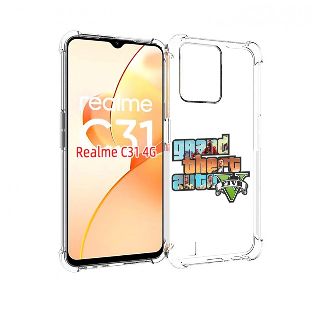 

Чехол MyPads ГТА для OPPO Realme C31, Прозрачный, Tocco