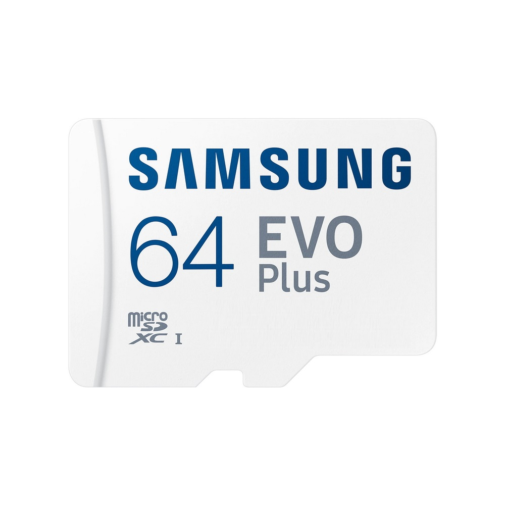 Карта памяти Samsung EVO Plus 64GB microSDXC Class 10 (MB-MC64KA/EU)