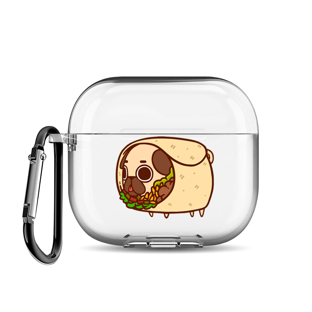 

Чехол для наушников AirPods 3 "Мопс шаурма", AIPC-430-9E-1