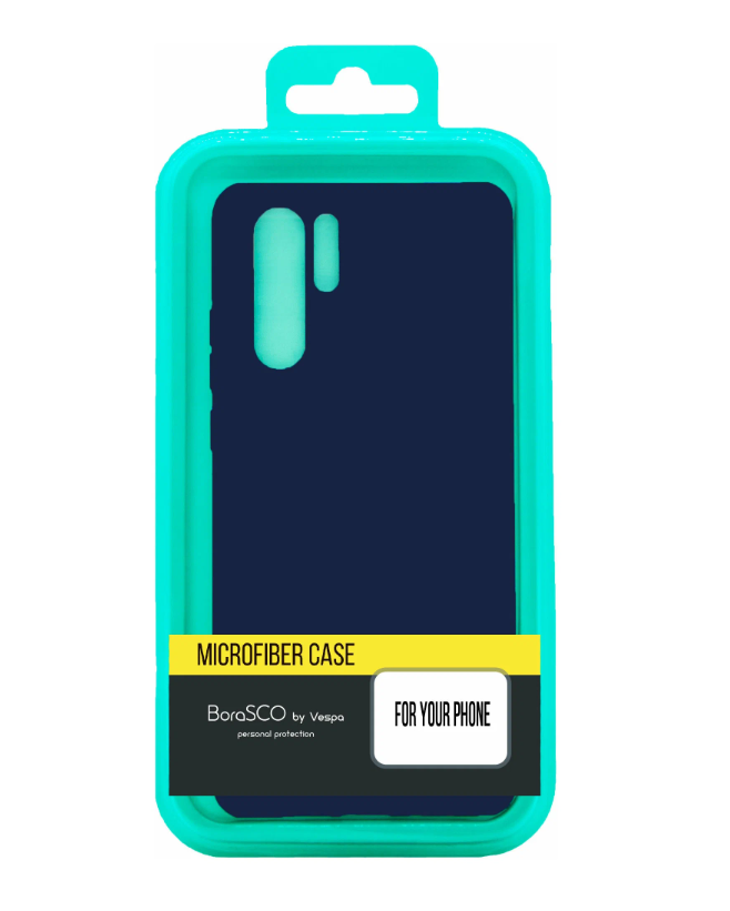 

Силиконовый чехол BoraSCO Soft Touch с микрофиброй для Samsung (A705) Galaxy A70 синий