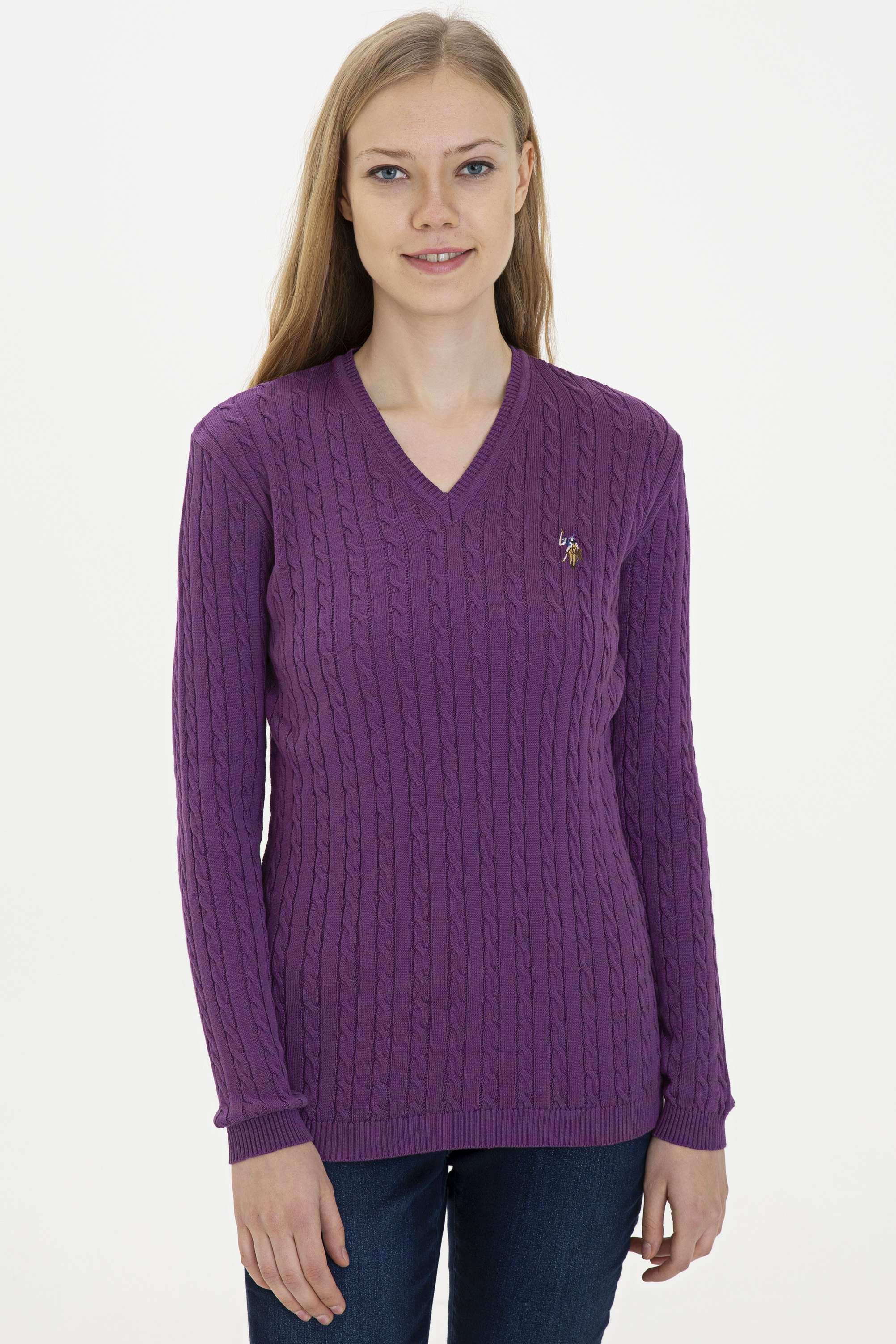 

Пуловер женский U.S. POLO Assn. G082SZ0TK0TK03-BSK21 фиолетовый S, G082SZ0TK0TK03-BSK21
