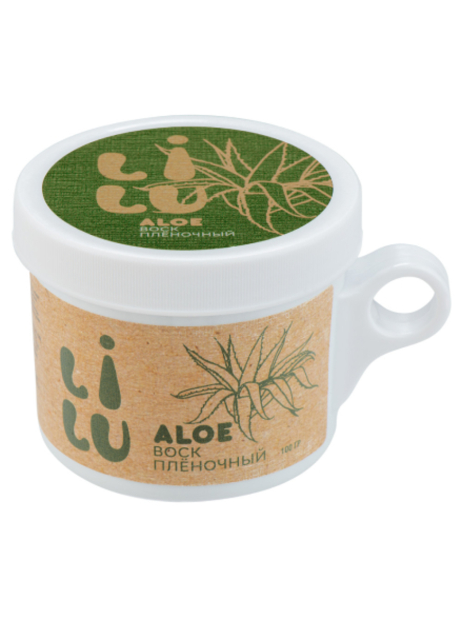 

Пленочный воск LILU Aloe, для СВЧ, 100 г, Зеленый