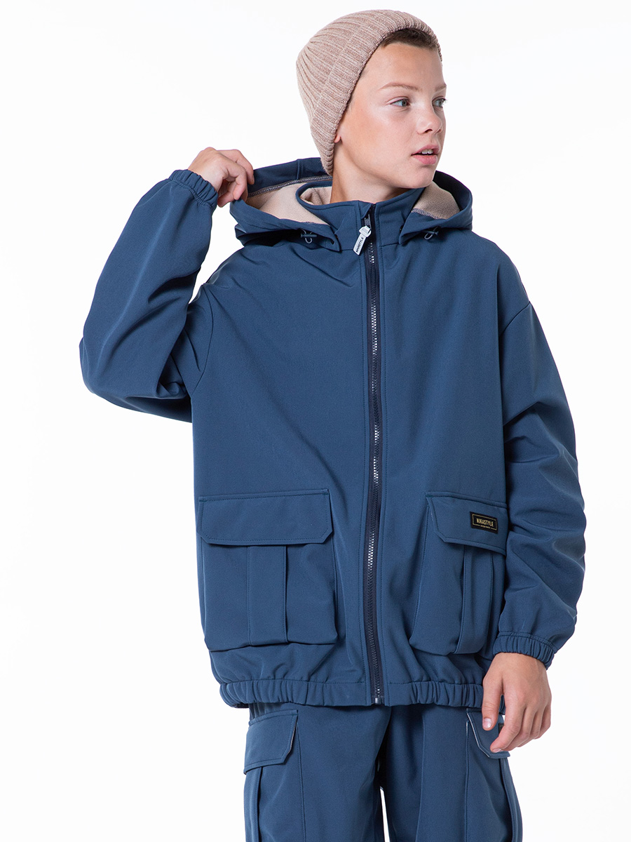 

Ветровка детская NIKASTYLE 4л8924, джинс, 146, Синий, 4л8924