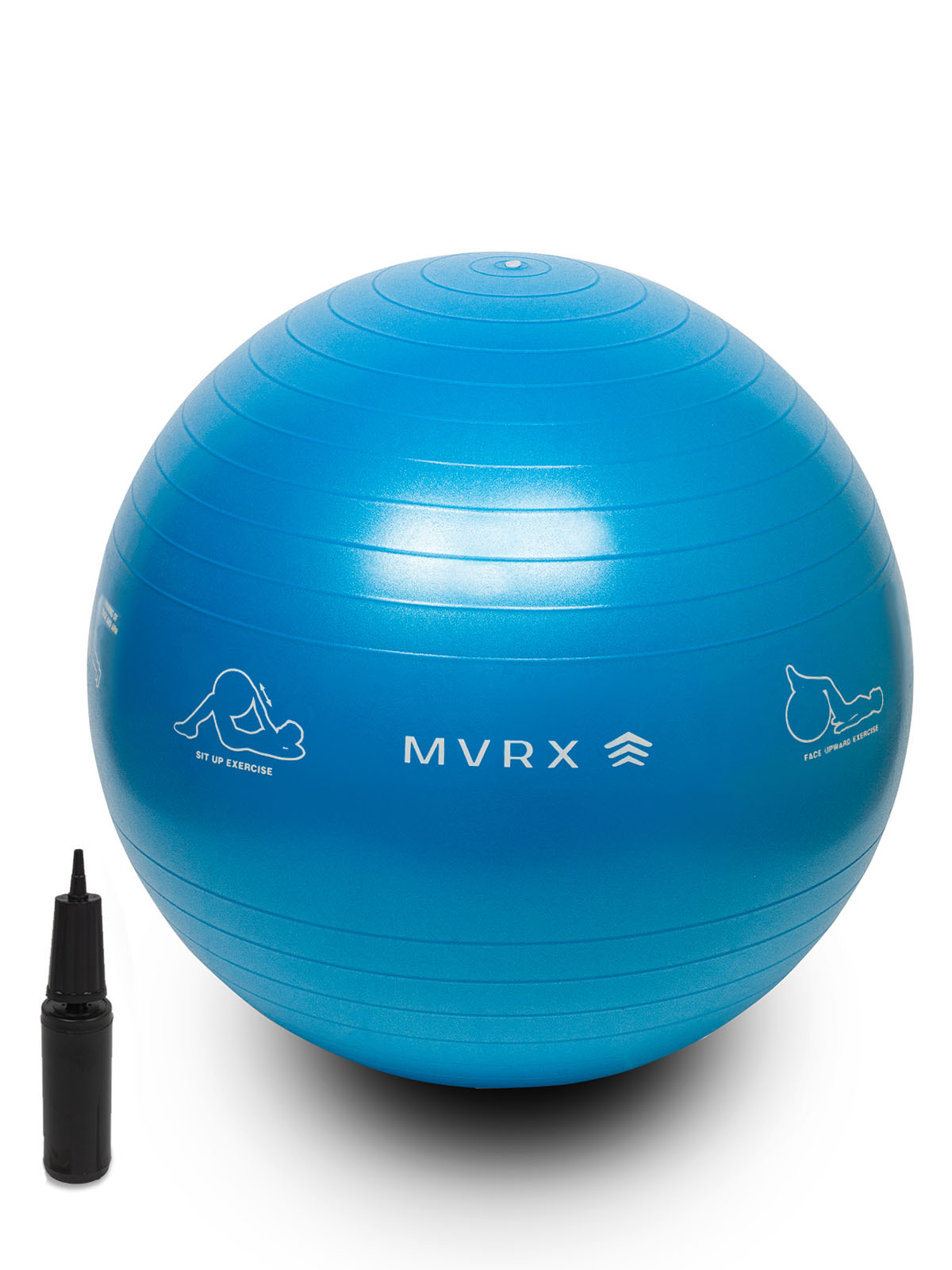 фото Мяч movertex g050, синий, 65 см
