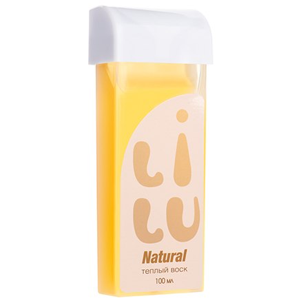 

Воск теплый в картридже LILU №01 Natural, 100 мл