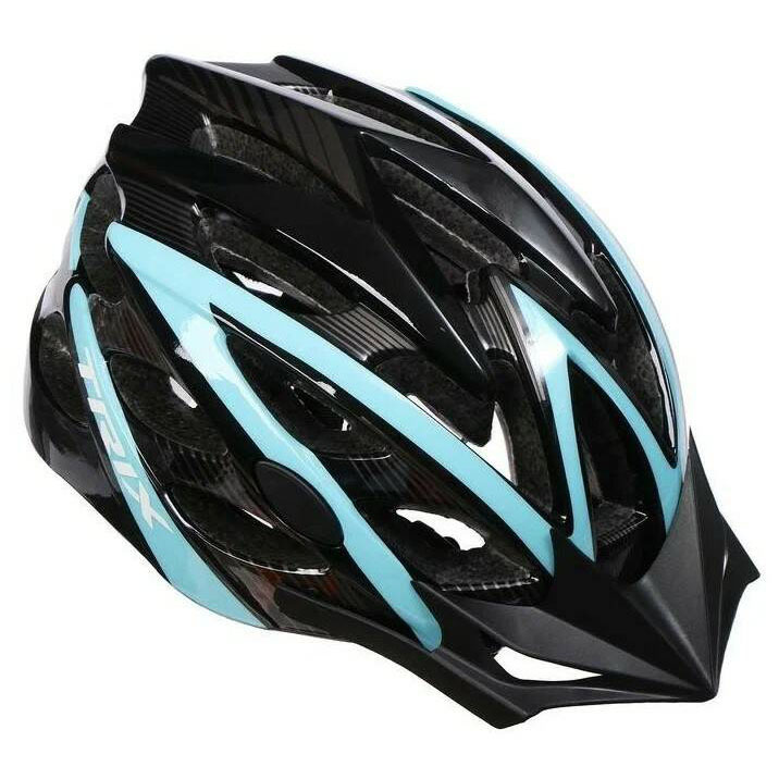 Шлем вело TRIX, кросс-кантри, регулировка обхвата, размер: L 59-60см, In Mold, сине-черный