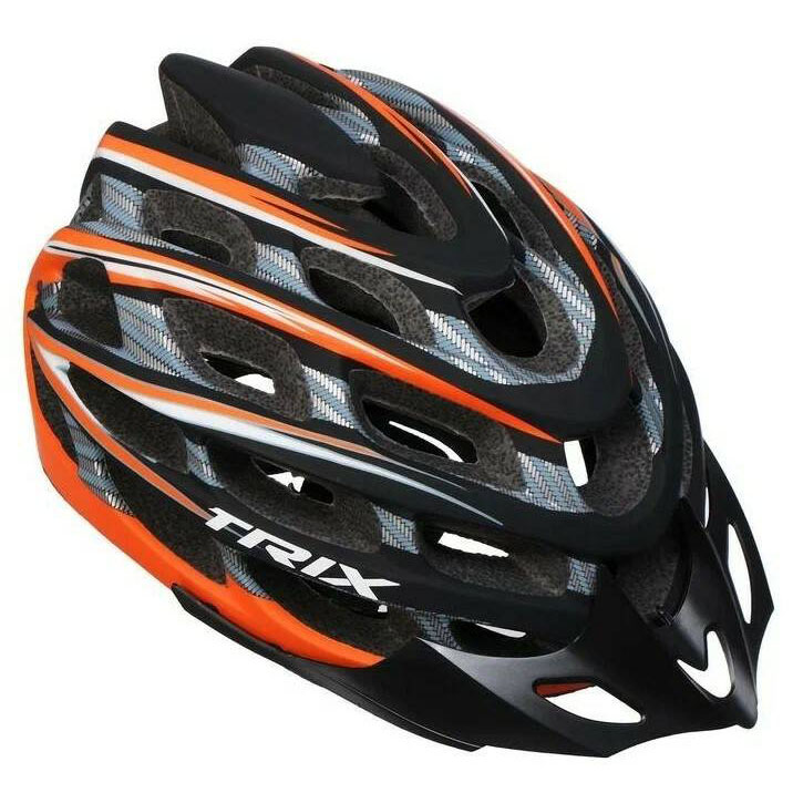 Шлем вело TRIX, кросс-кантри, 35 отверстий, регулировка обхвата, размер: M 57-58см, In