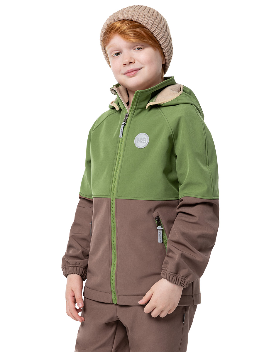 

Ветровка детская NIKASTYLE 4л8724, васаби, орех, 140, Зеленый, 4л8724