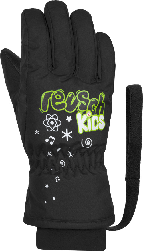 фото Перчатки горнолыжные reusch 2021-22 kids black (inch (дюйм):v)