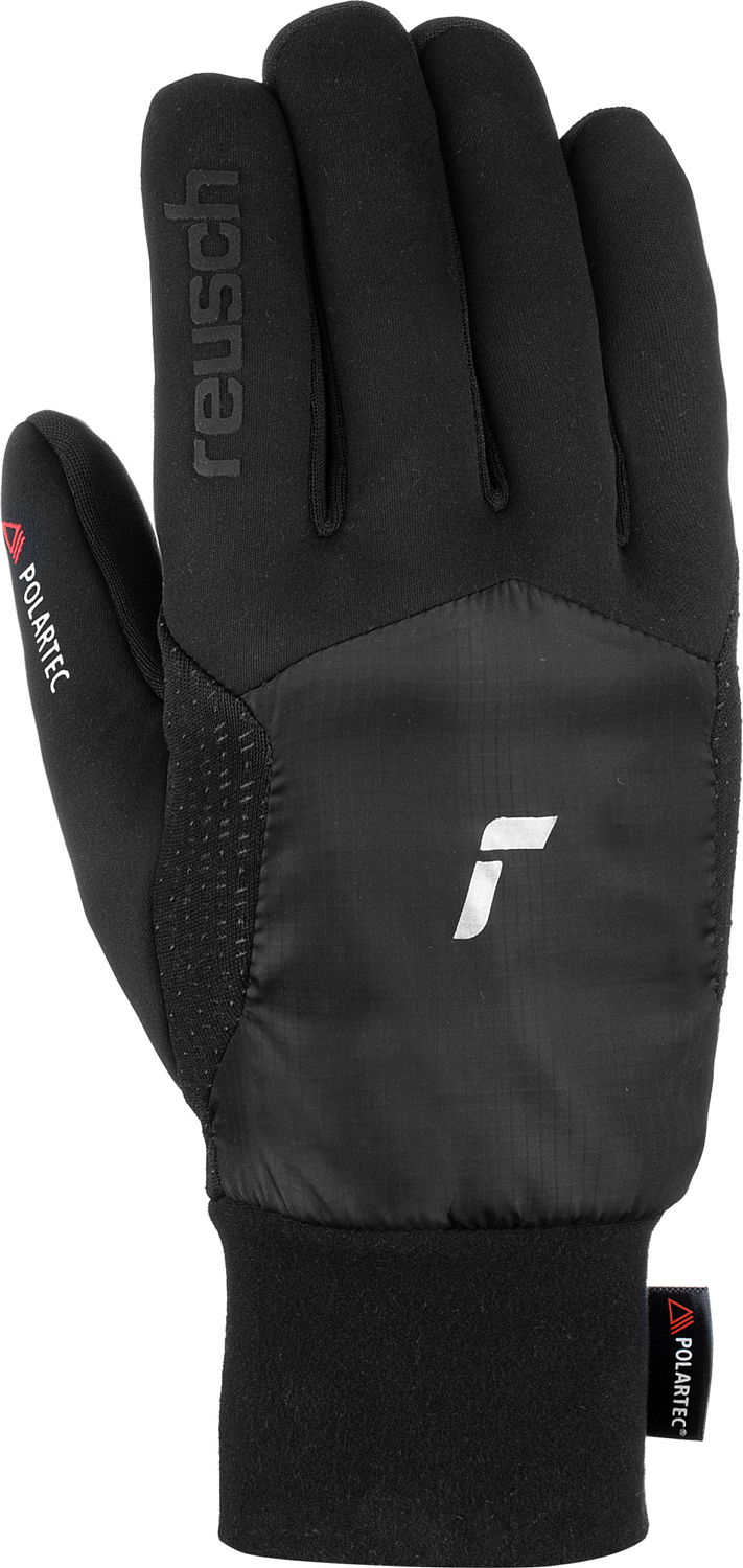 фото Перчатки горнолыжные reusch 2021-22 garhwal hybrid touch-tec black/silver 8,5